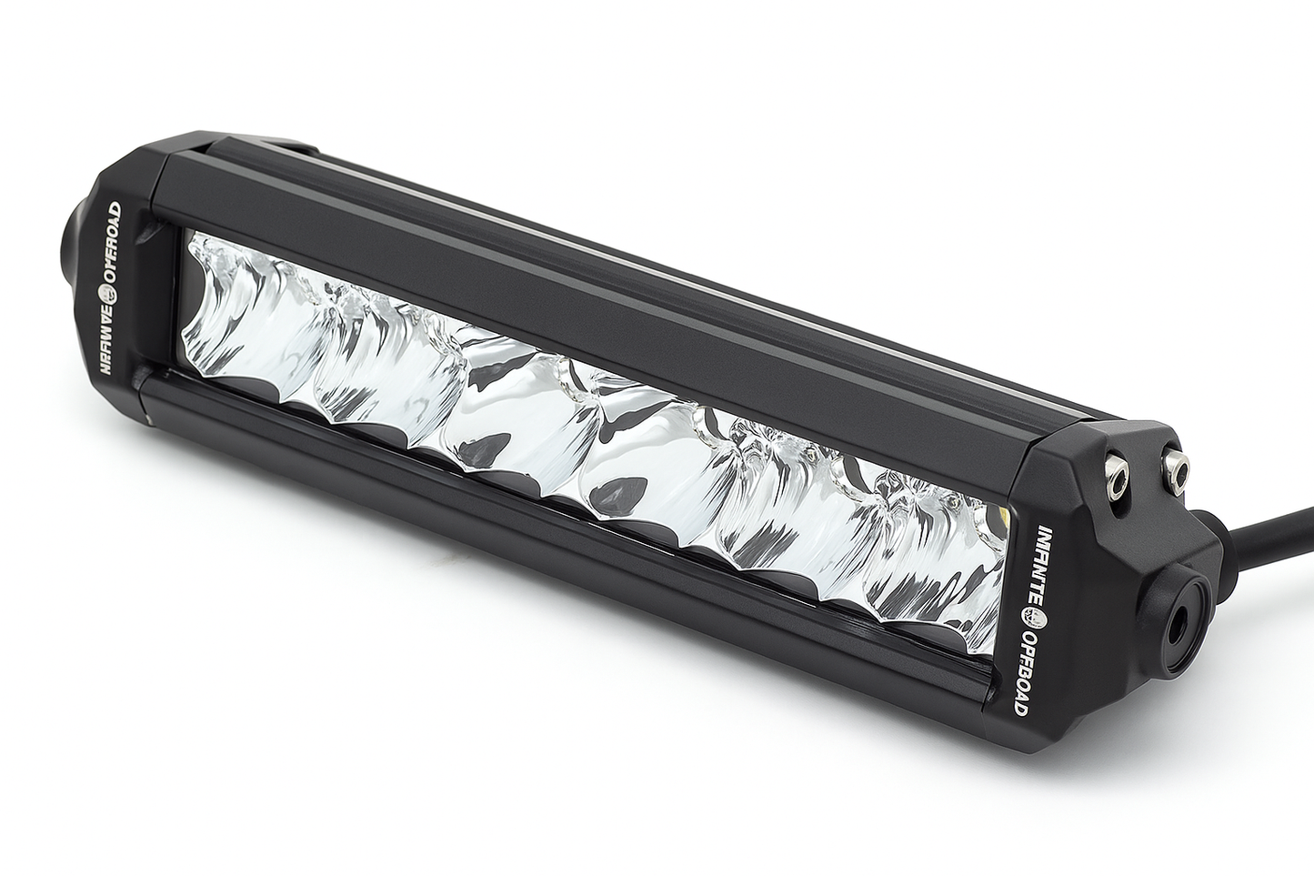 6" SINGLE ROW STRAIGHT LED WHITE LIGHT BAR