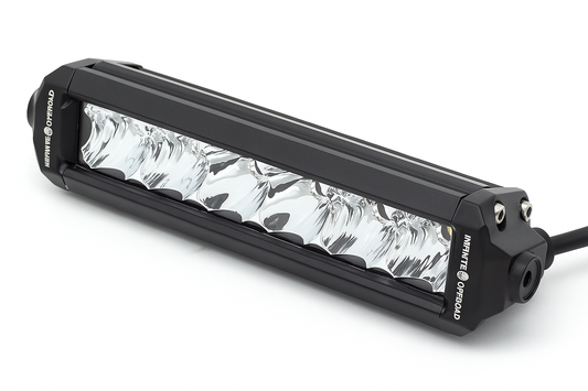 6" SINGLE ROW STRAIGHT LED WHITE LIGHT BAR